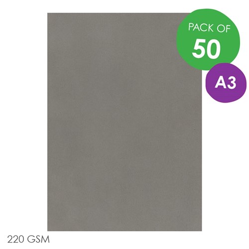 CleverPatch Cardboard - Grey - A3 - Pack of 50