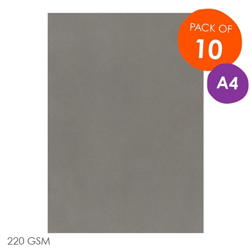 CleverPatch Cardboard - Grey - A4 - Pack of 10