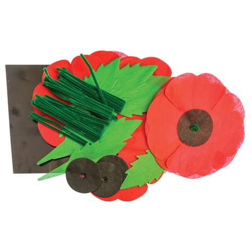 Remembrance Day Poppies - Pack of 50