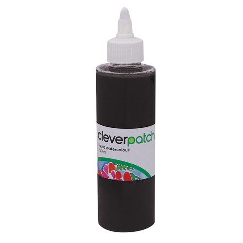 CleverPatch Liquid Watercolour - Black - 250ml