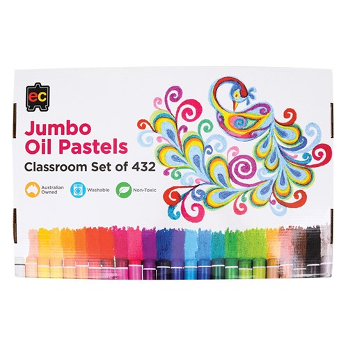 EC Jumbo Oil Pastels Classpack - Pack of 432