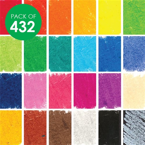 EC Jumbo Oil Pastels Classpack - Pack of 432