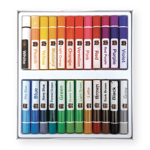 EC Jumbo Oil Pastels - Pack of 24