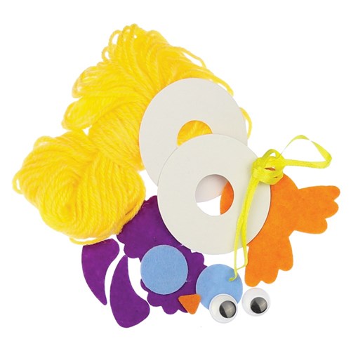 Owl Pom Pom Kit - Pack of 3