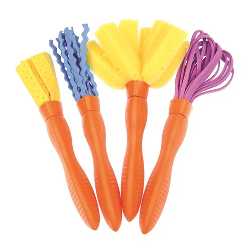 Easy Grip Texture Wands - Set 2 - Pack of 4