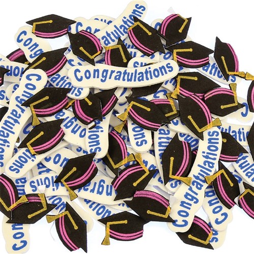Foam Graduation Stickers - Pack of 100