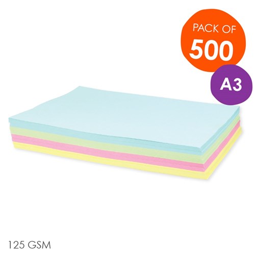 CleverPatch Cover Paper - Pastel - A3 -  Pack of 500