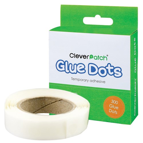CleverPatch Glue Dots - Temporary - Pack of 300