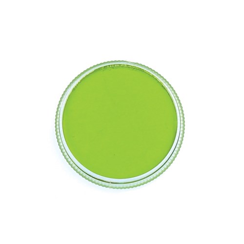 GLOBAL Colours Body Art Face and Body Paint Disc - Lime Green - 32g