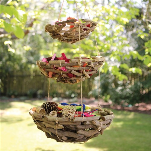 3 Tier Driftwood Bowls - Each