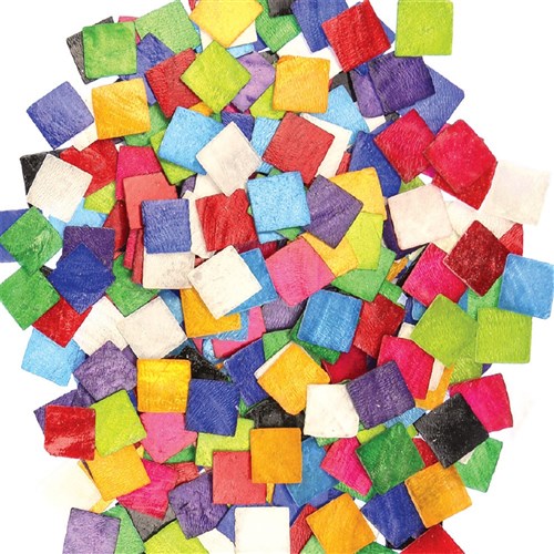 Mosaic Capiz Pieces - Brights - Pack of 500