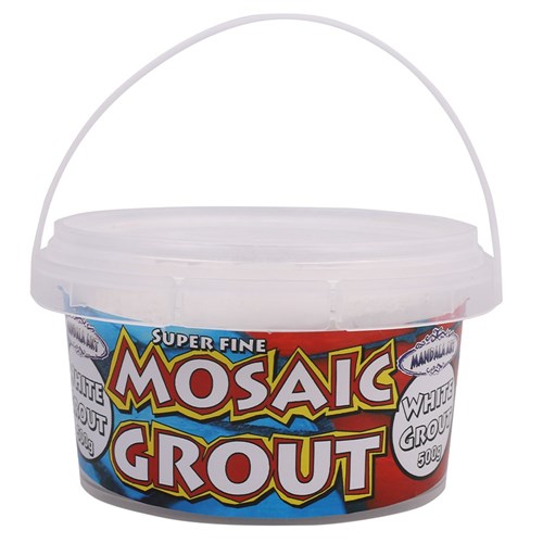 Superfine Powdered Grout - White - 500g Pack