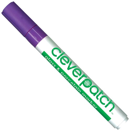 CleverPatch Glass & Porcelain Marker - Purple