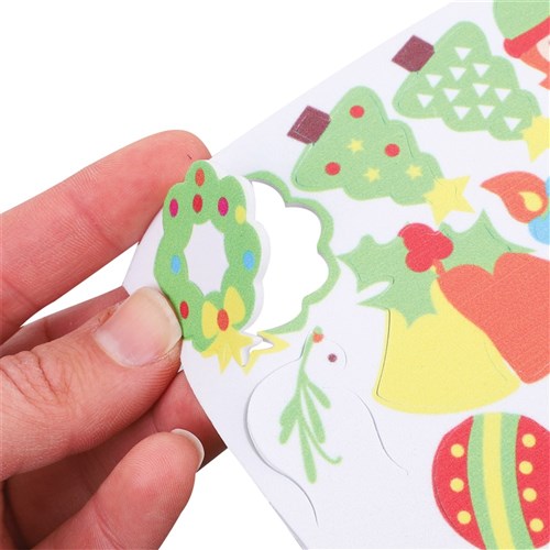 Foam Traditional Christmas Stickers - Pack of 112