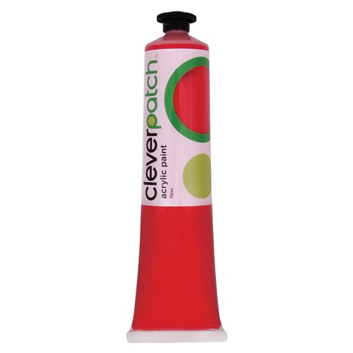 CleverPatch Acrylic Paint Tube - Red - 75ml