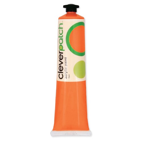 CleverPatch Acrylic Paint Tube - Orange - 75ml