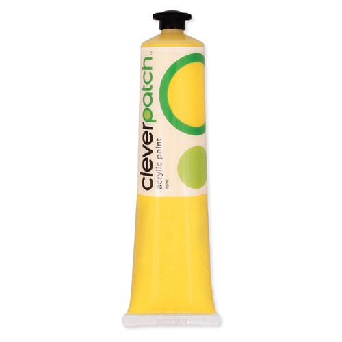 CleverPatch Acrylic Paint Tube - Yellow - 75ml