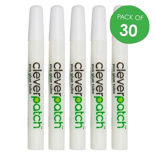 CleverPatch PVA Glue Tubes 13ml Pack of 30 PVA Glue & Paste