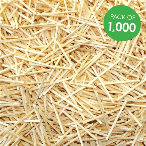 Matchsticks - Natural - Pack of 1,000