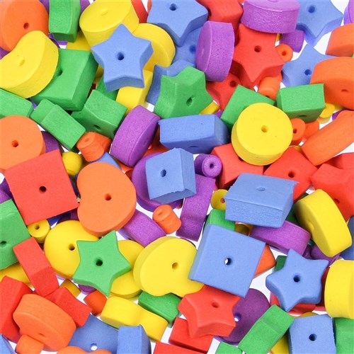 Foam Beads - Assorted - Pack of 300