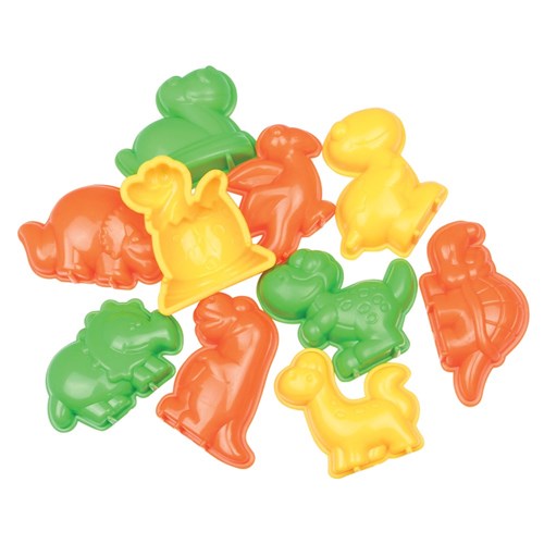 Micador QuickSand Moulds - Dinosaurs - Tub of 10