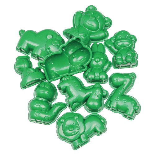 Micador QuickSand Moulds - Zoo - Tub of 10