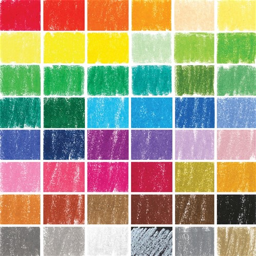 Micador Colourfun Large Oil Pastels - Pack of 48