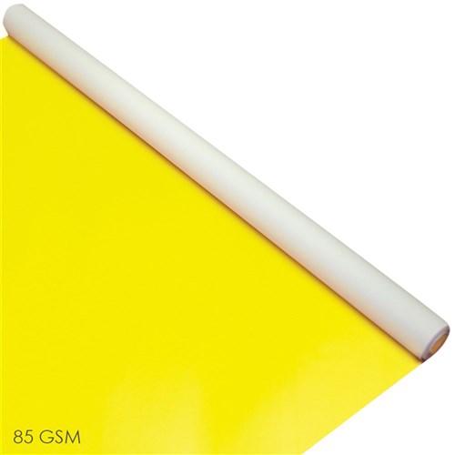 Display Poster Roll - Gloss - Yellow - 10 Metres