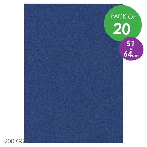 Spectrum Board - 510 x 640mm - Dark Blue - Pack of 20
