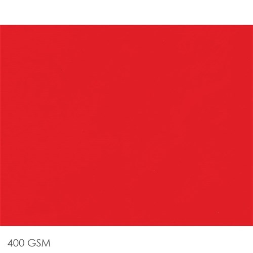Poster Board - 510 x 640mm - Royal Red - Pack of 10