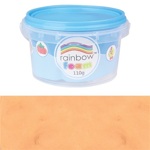 Rainbow Foam Modelling Clay - Sand - 110g Tub