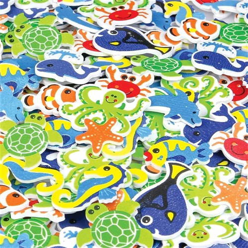 Foam Sea Animal Stickers - Pack of 120