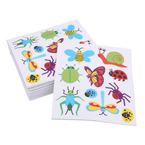 Foam Minibeast Stickers - Pack of 120