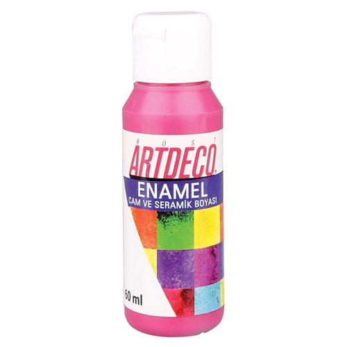 ARTDECO Glass & Porcelain Enamel Paint - Magenta - 60ml