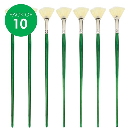 CleverPatch Fan Brushes - Pack of 10
