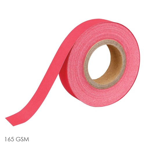 Rainbow Stripping Roll - Red - 30 Metres