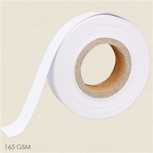 Rainbow Stripping Roll - White - 30 Metres