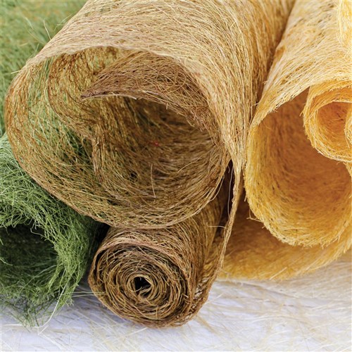 Abaca Mesh Rolls - 9 Metres - Set of 4 colours