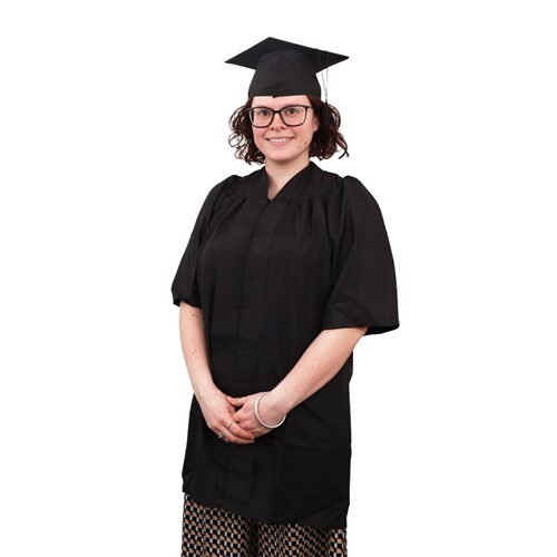 Graduation Gown & Hat Set