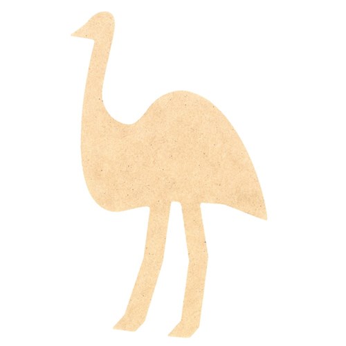 Indigenous Wooden Emu Shapes - Pack of 10