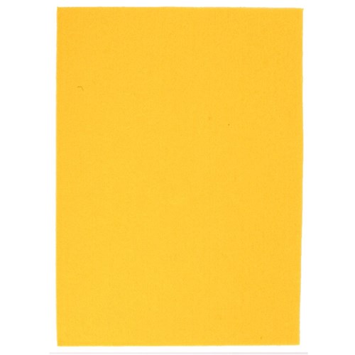 Felt Sheets - Yellow - Pack of 10