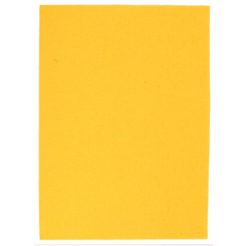 Felt Sheets - Yellow - Pack of 10