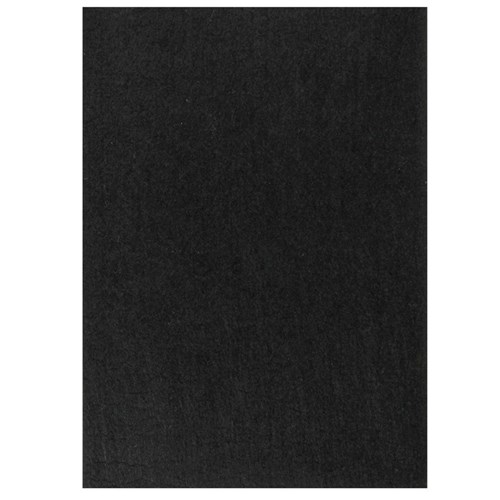 Felt Sheets - Black - Pack of 10