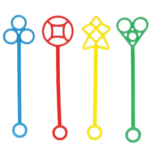 Bubble Wands - Pack of 4