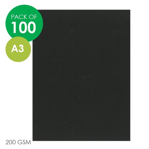 Rainbow Spectrum Board - A3 - Black - Pack of 100