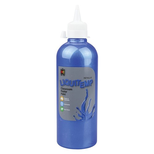 EC Liquitemp Metallic Paint - Blue - 500ml