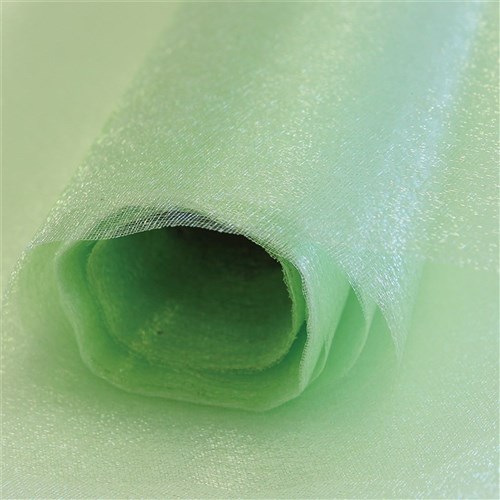 Organza Roll - Green - 70 Metres