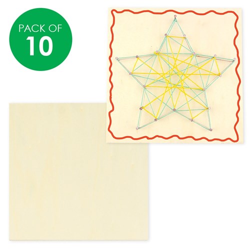 String Art Boards - Square - Pack of 10