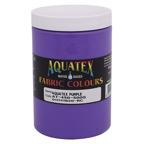 Aquatex Fabric Paint - Purple - 500g