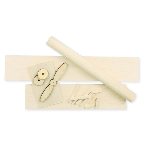 Balsa Bi Plane Resource Kits - Pack of 10